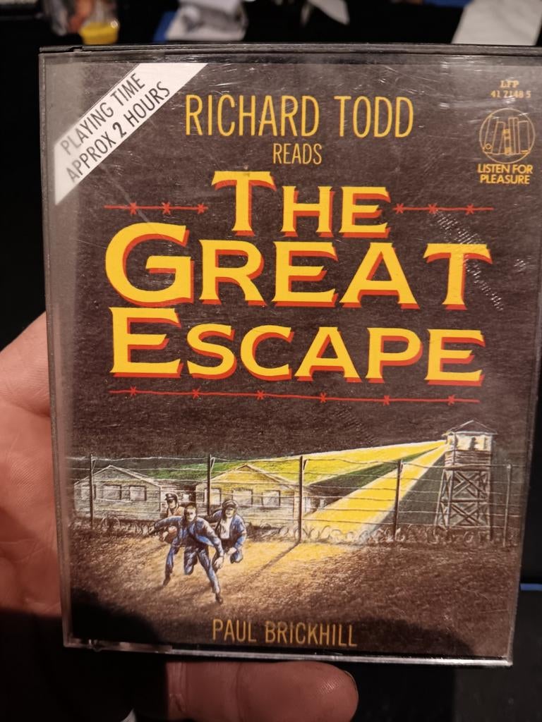 The great escape luister verhalen cassettebandjes, Cd's en Dvd's, Cassettebandjes, Ophalen of Verzenden, Zo goed als nieuw, Overige genres
