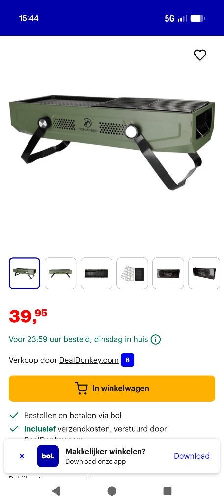 Barbecue, Ophalen, Nieuw, By norlander