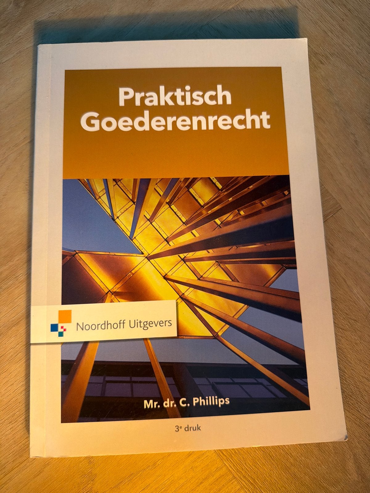 Praktisch Goederenrecht - Mr. dr. C. Phillips (3e druk), Ophalen of Verzenden, Gamma, Zo goed als nieuw, HBO