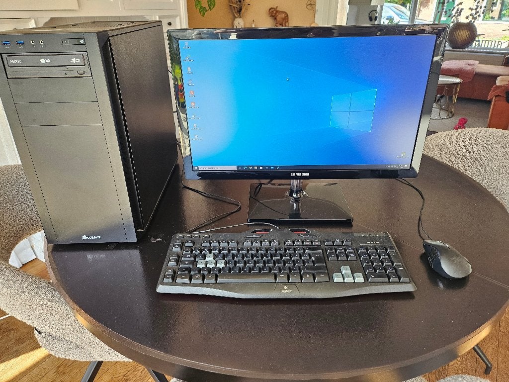 Game pc, Ophalen, 256 GB, 8 GB, Zelf gebouwde pc