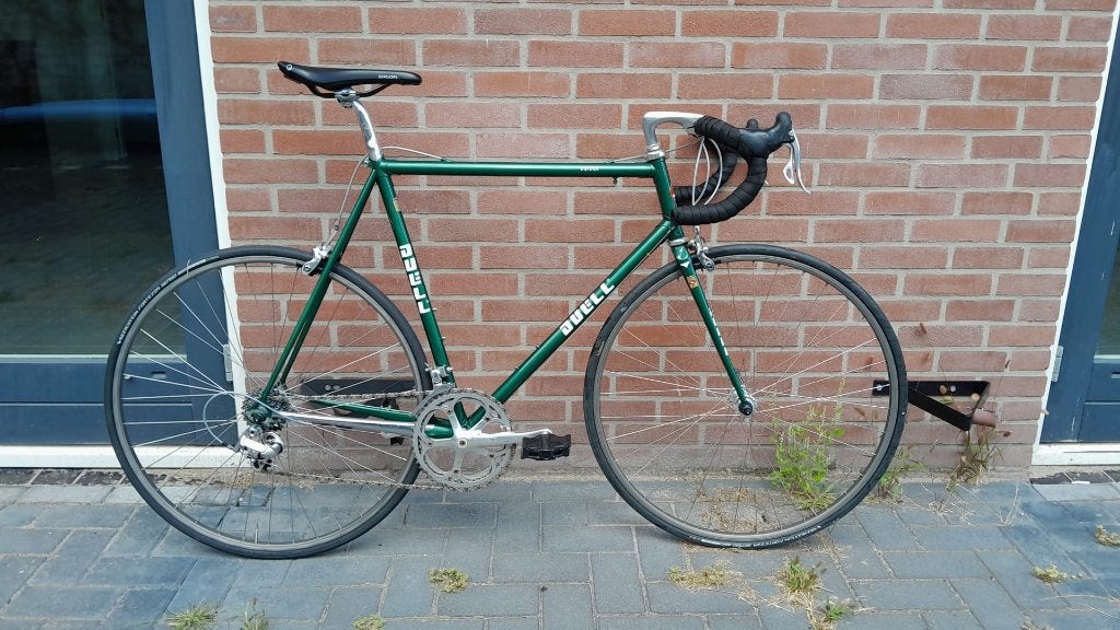 Unieke Duell Vienna Prachtig Columbus EL Extra Leggeri frame, Gebruikt, Staal, 15 tot 20 versnellingen, 53 tot 57 cm