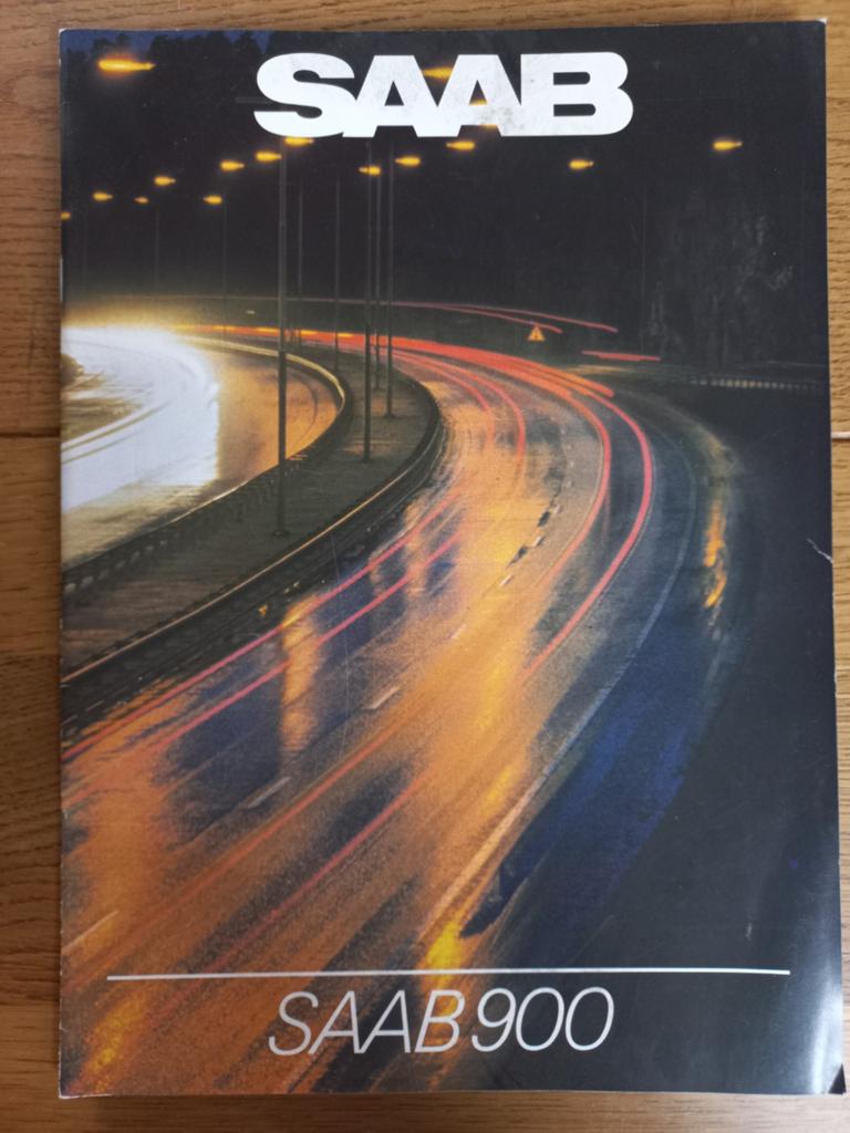 Folder van SAAB 900, Ophalen of Verzenden, Nieuw, Overige merken