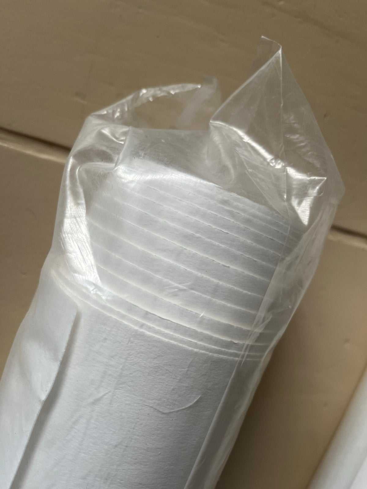 Fabriano tekenpapier, rol 150 cm breed, meters lang, Ophalen, Gebruikt