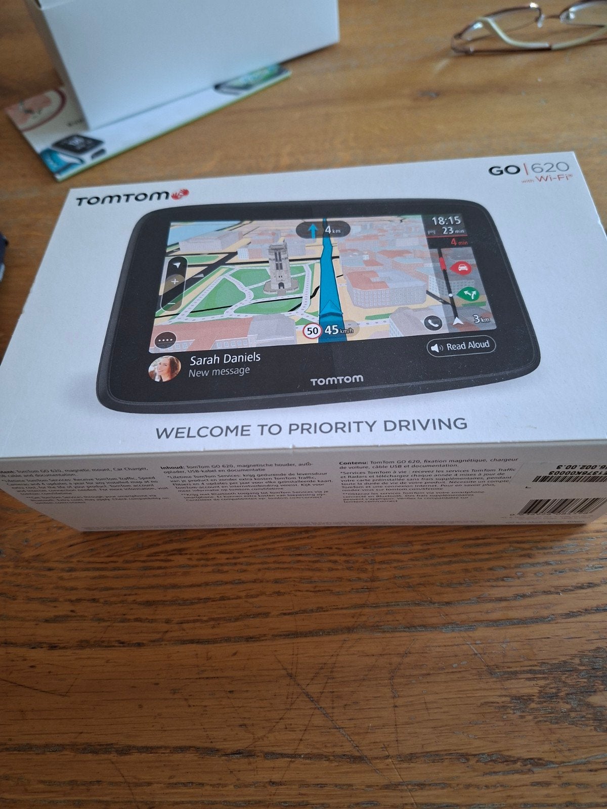 TomTom GO 620 GPS Navigatiesysteem met WiFi, Auto diversen, Autonavigatie, Zo goed als nieuw, Ophalen