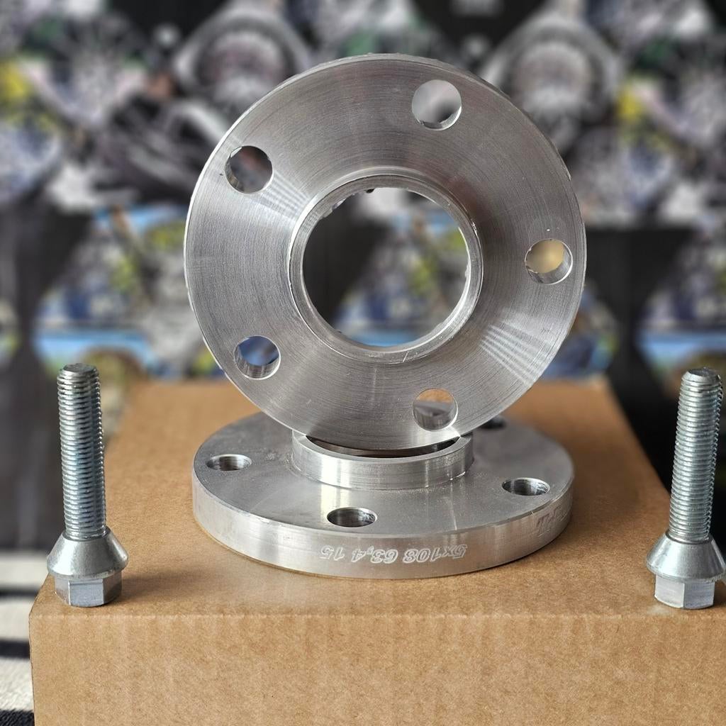 Spoorverbreders spacers Volvo xc40 5x108 63,4 15mm, Auto diversen, Tuning en Styling, Ophalen of Verzenden