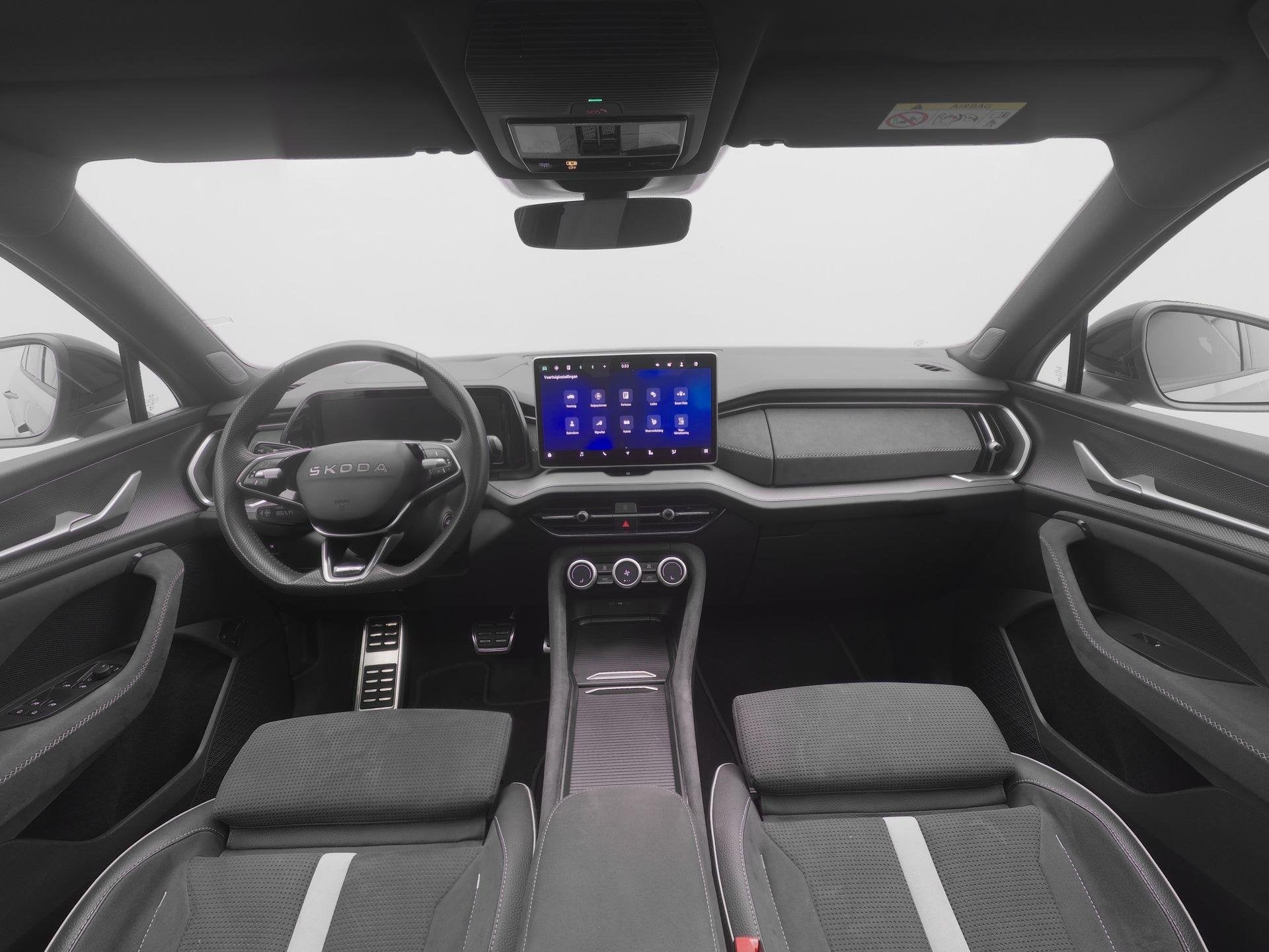 Skoda Kodiaq 1.5 TSI 204pk PHEV Sportline Business | Panoram, Auto's, 4 cilinders, Bedrijf, 1817 kg, SUV of Terreinwagen