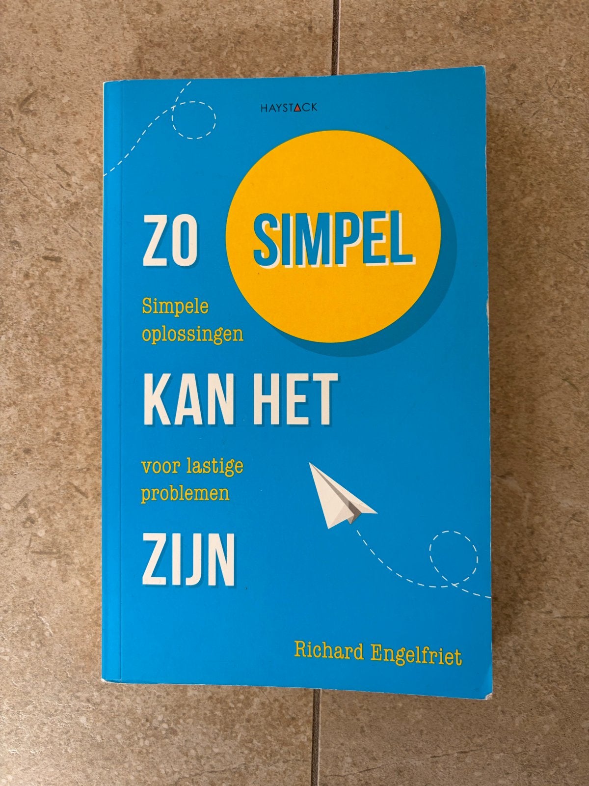 Zo Simpel Kan Het Zijn - Richard Engelfriet, Ophalen of Verzenden, Zo goed als nieuw