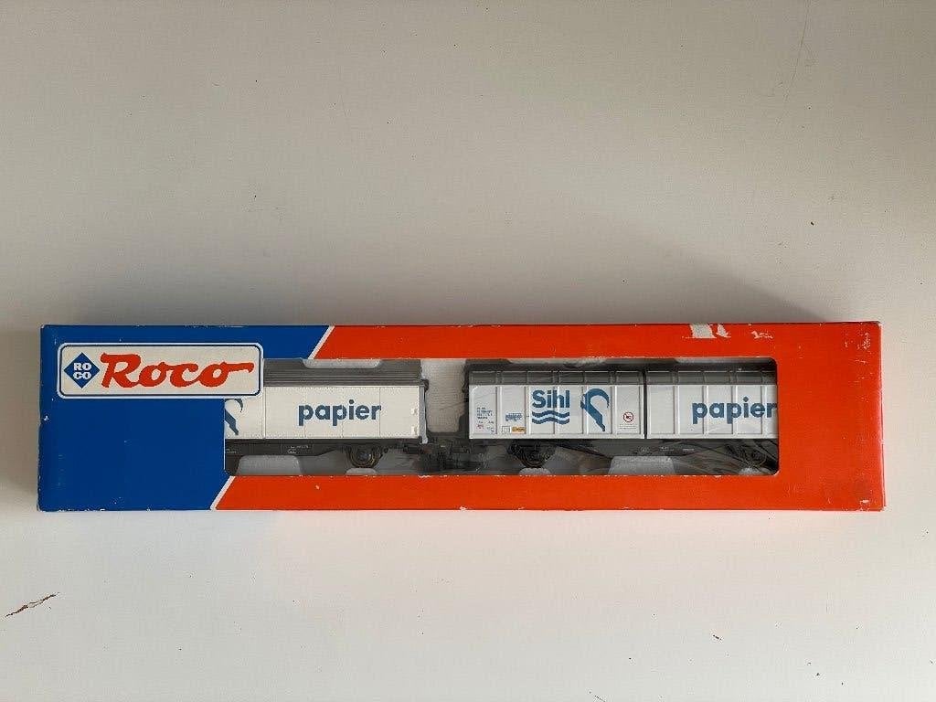 ROCO SBB Hbbillns en Hbis schuifwandwagons SIHL Papier, Hobby en Vrije tijd, Gelijkstroom, Ophalen of Verzenden, Roco, Nieuw
