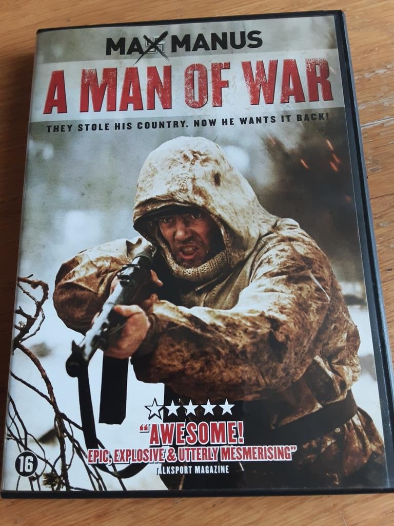 Max Manus ,a man of war, Vanaf 16 jaar, Ophalen, Zo goed als nieuw, Oorlog