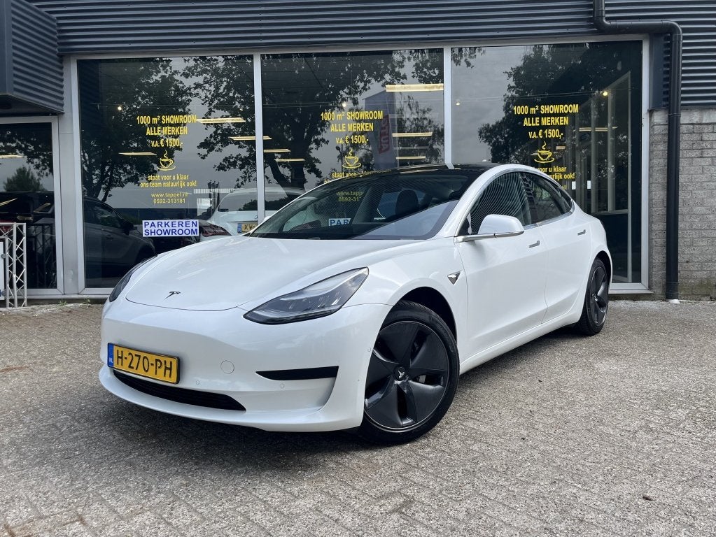 Tesla Model 3 Stnd.RWD Plus 60 kWh (bj 2020, automaat), Auto's, Tesla, Automaat, Gebruikt, 530 km, Origineel Nederlands
