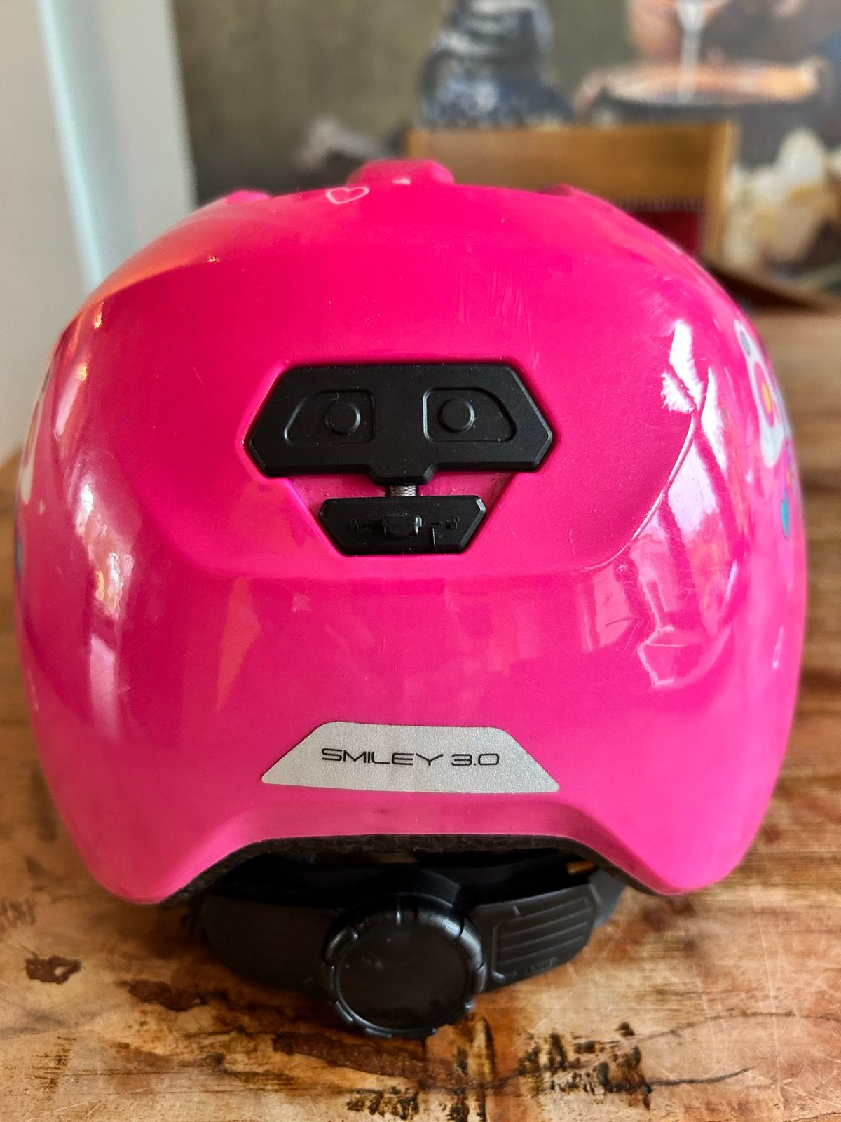 ABUS Smiley 3.0 Roze Fietshelm Kinderen (45-50cm), Ophalen of Verzenden, Zo goed als nieuw, Overige maten, Jongen of Meisje