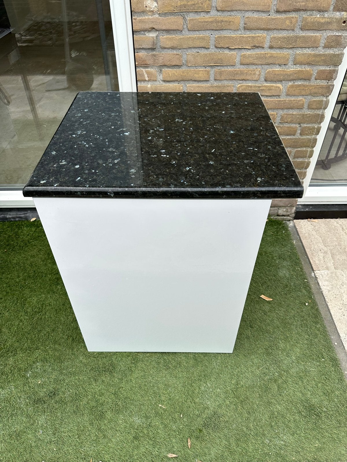 Keukenonderkast met granieten blad, Ophalen of Verzenden, Gebruikt