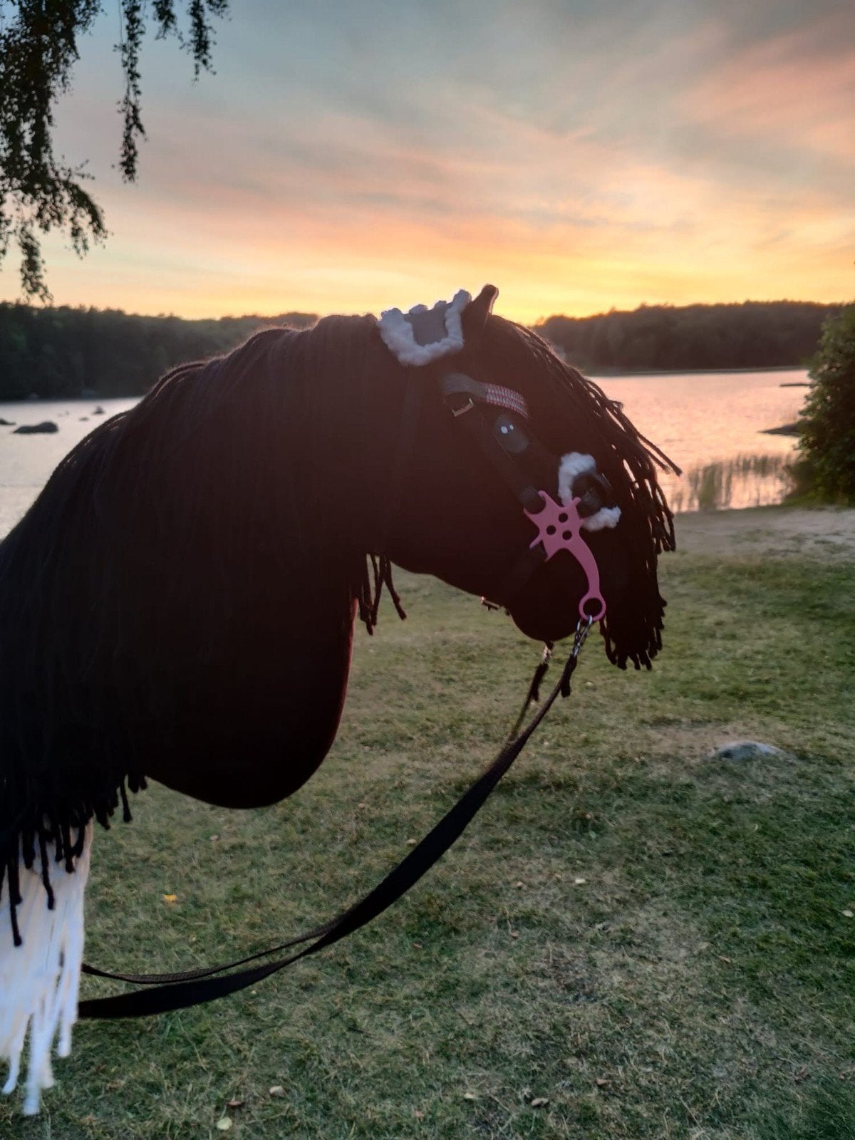 Mooie IW hobbyhorse inclusief stok, Ophalen of Verzenden, Zo goed als nieuw