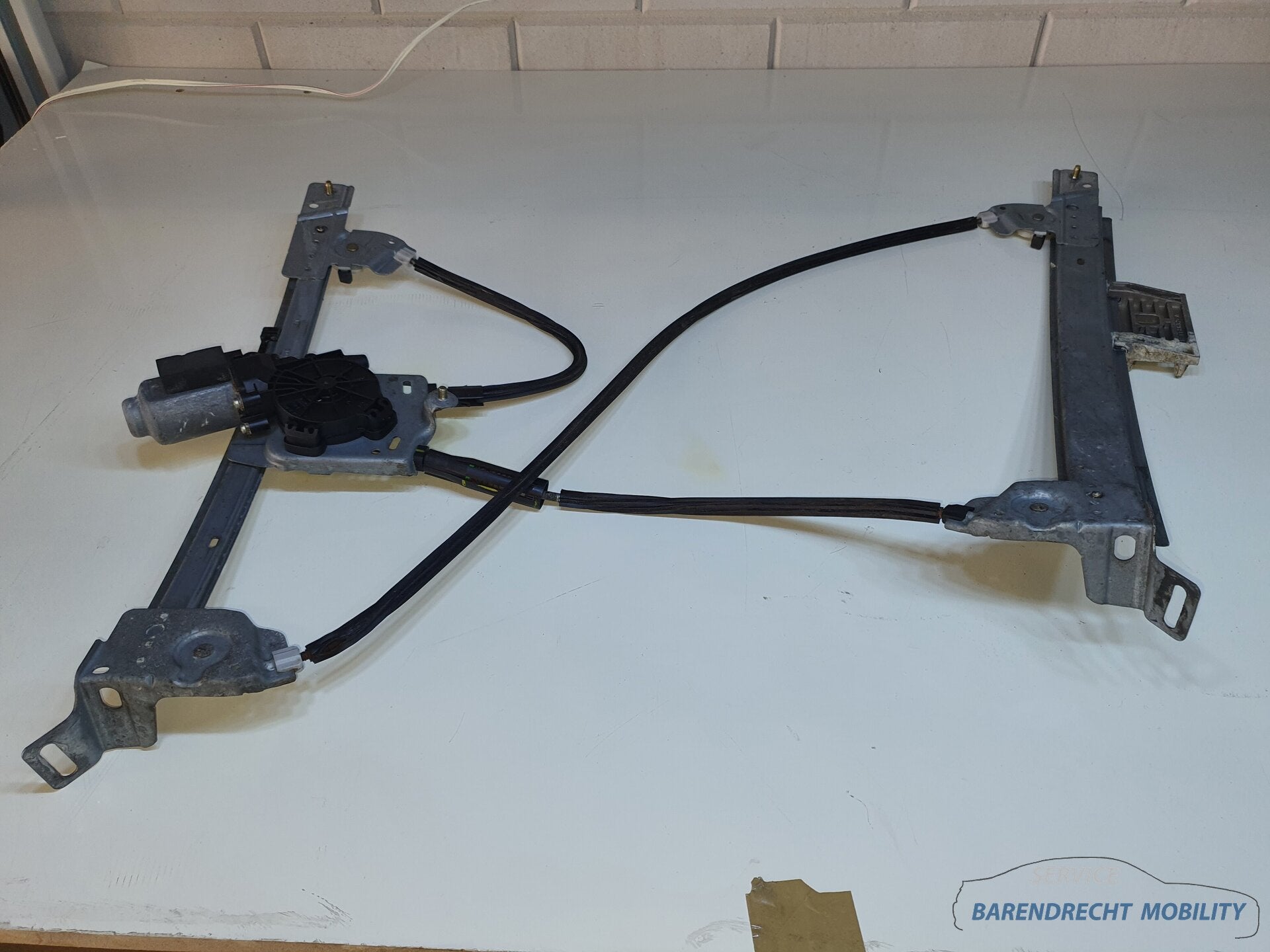 Raammechanisme rechts Tigra Opel Twintop passagierskant cabr