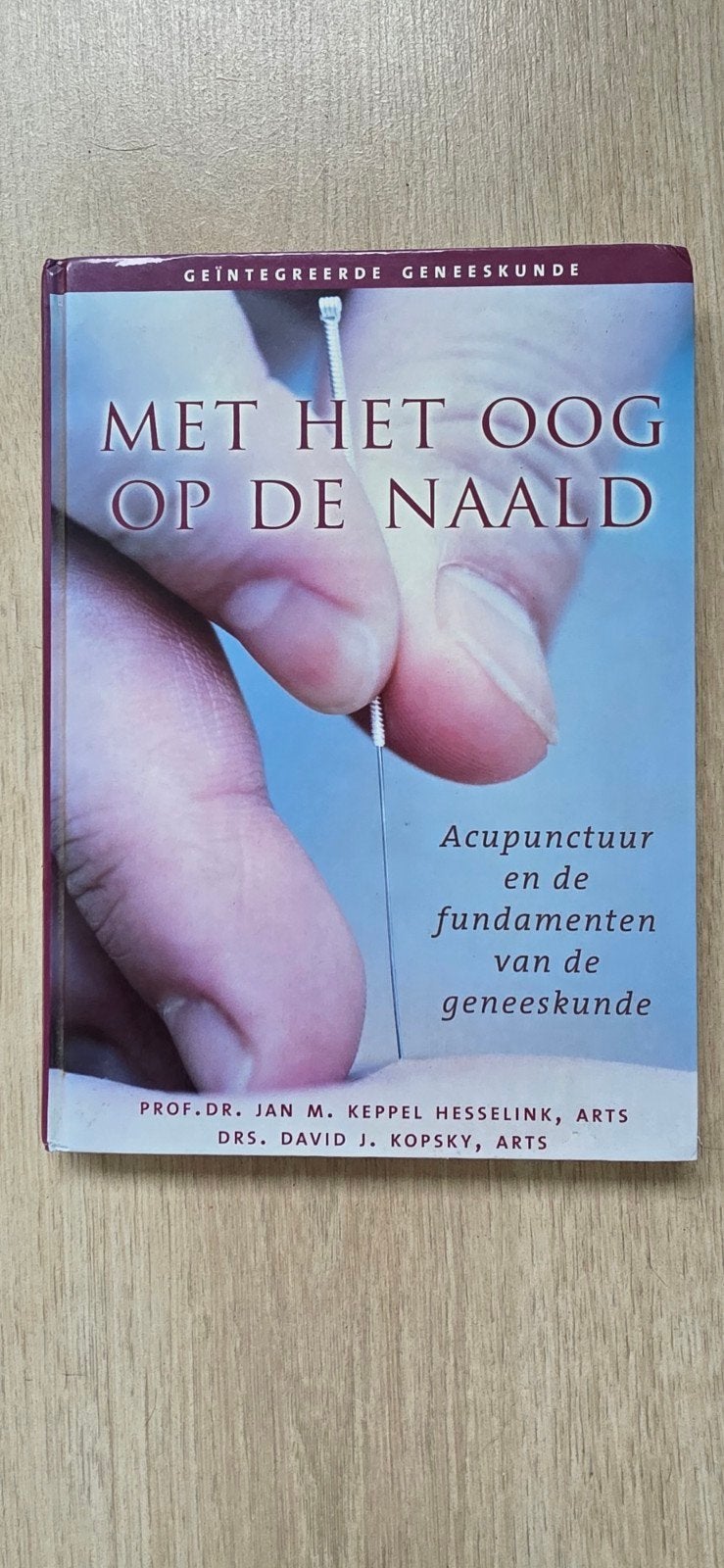 Met het oog op de naald, Acupunctuur, Ophalen of Verzenden, Beta, Zo goed als nieuw, HBO