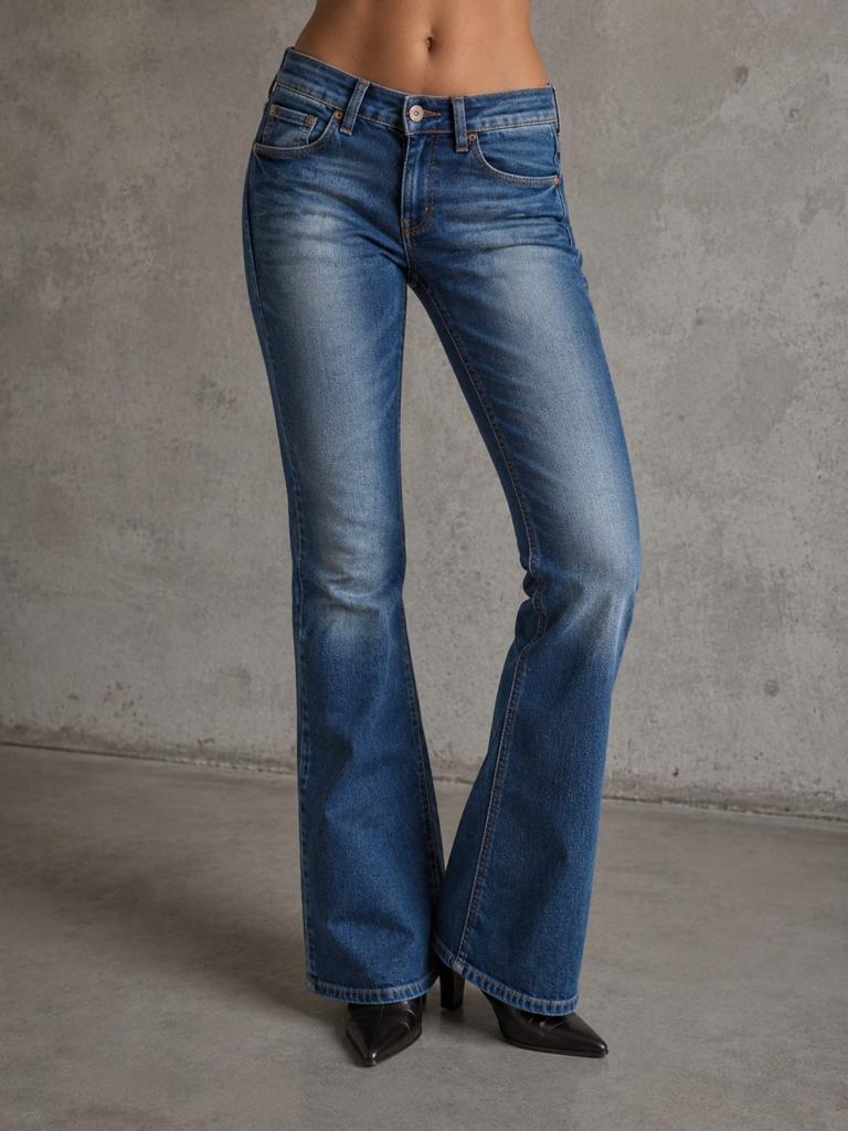 KUYICHI Wendy bootcut jeans W27 L34, Blauw, KUYICHI, Nieuw, Ophalen of Verzenden