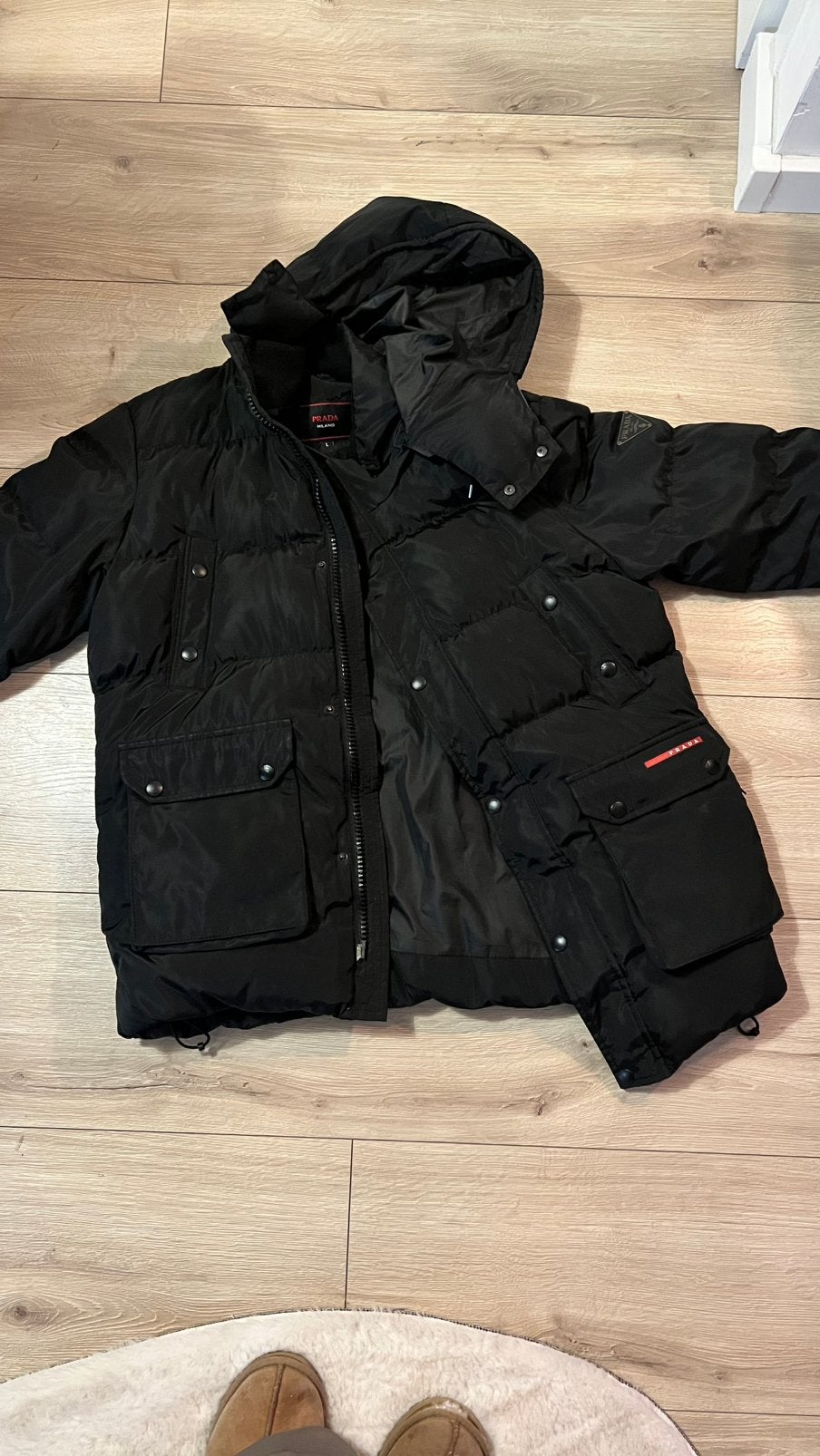 Prachtige winterjas, Kleding | Heren, Ophalen of Verzenden, Zo goed als nieuw, Maat 52/54 (L), Zwart