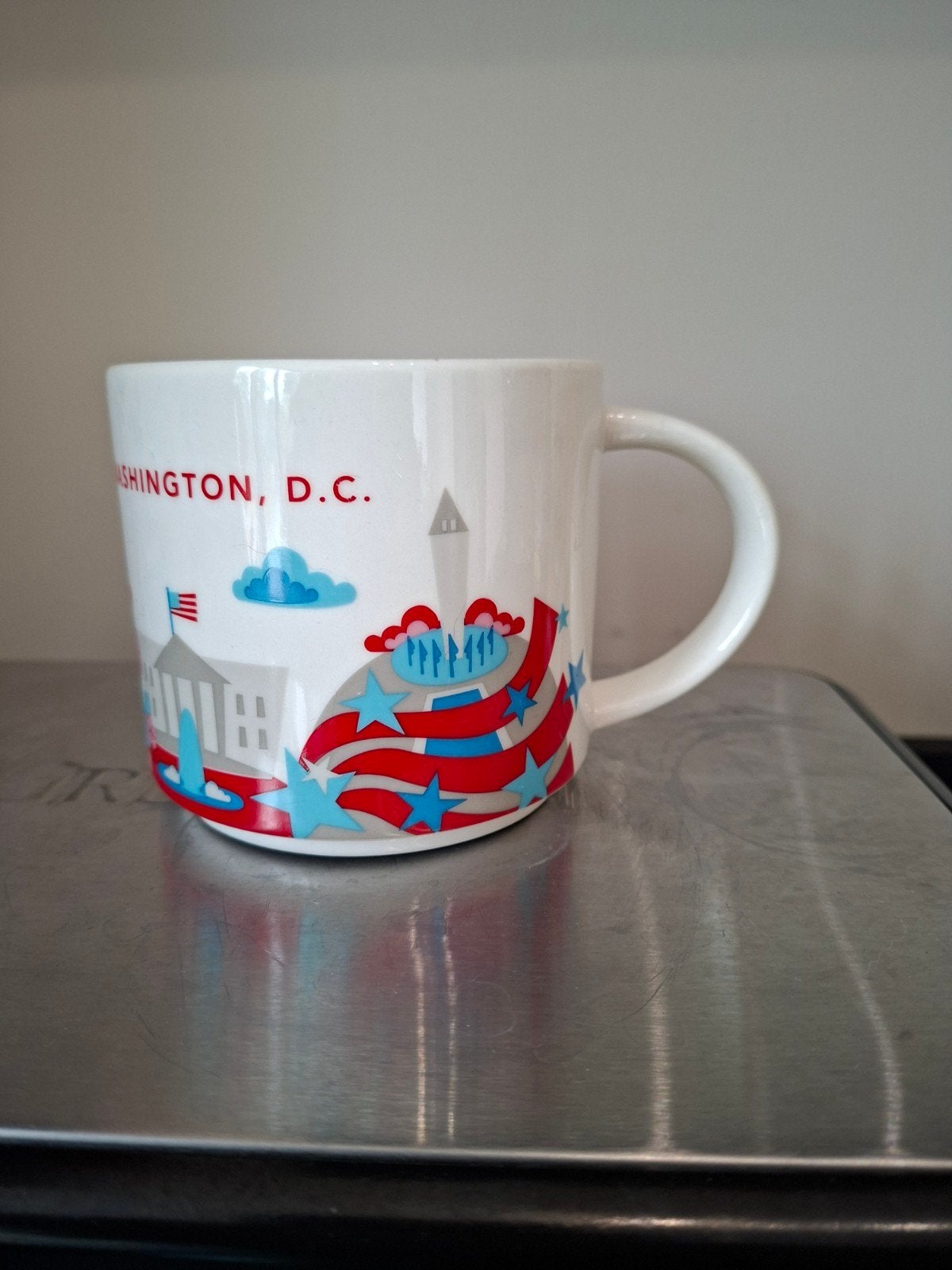 Starbucks 'You Are Here' Washington D.C. Mok, Overige typen, Ophalen of Verzenden, Zo goed als nieuw, Steen/keramiek