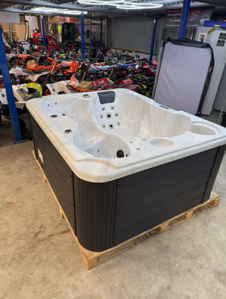 Jacuzzi hottub bubbelbad welness 210x170 230v balboa, Ophalen, 200 tot 300 cm, Nieuw, Rechthoekig
