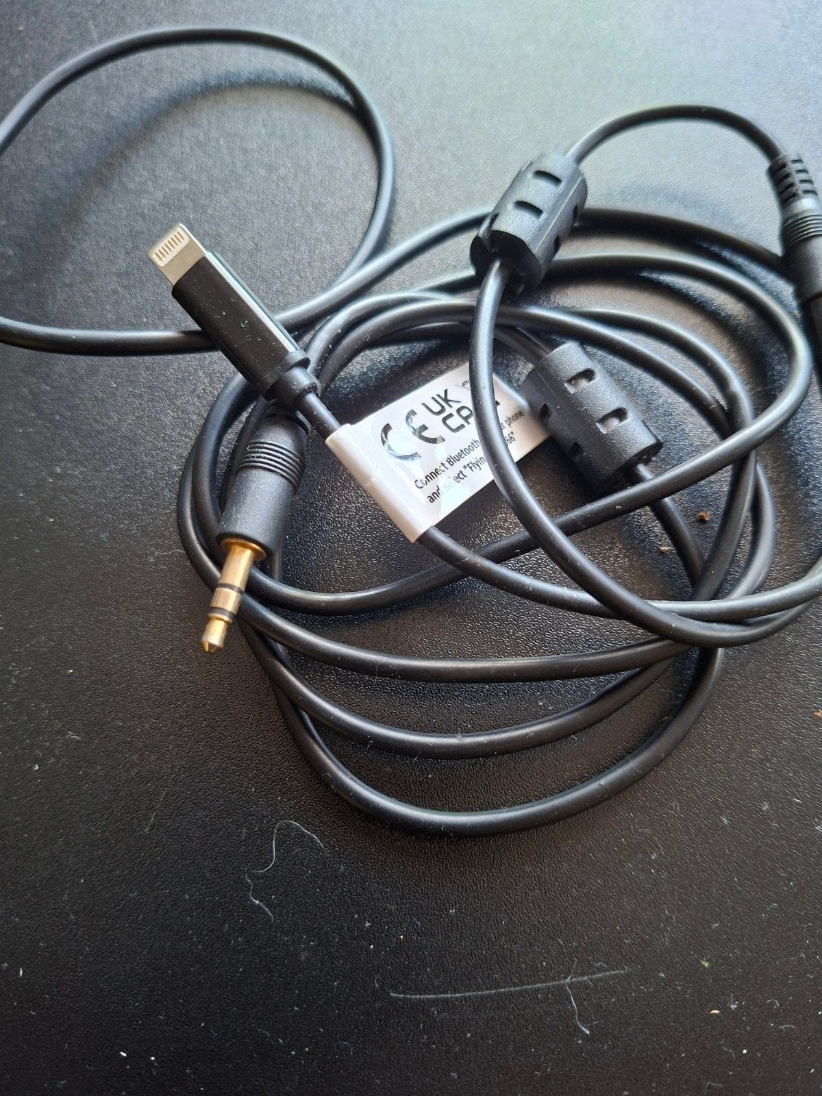 Lightning naar 3.5mm Jack Audio Kabel, Audio, Tv en Foto, Ophalen of Verzenden, Gebruikt, Minder dan 2 meter, Overige kabels