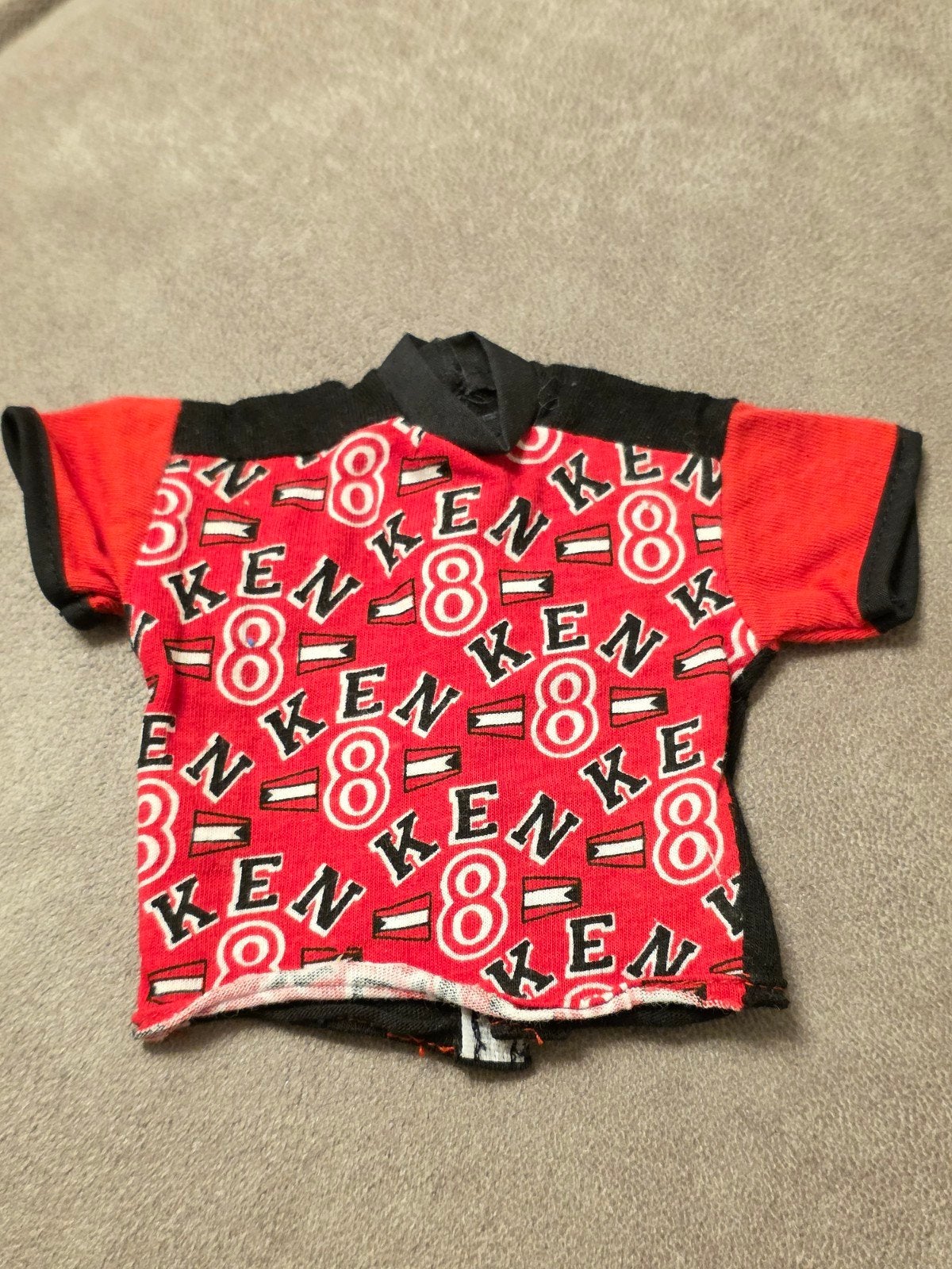 Ken barbie jaren 90 shirt, Ophalen of Verzenden, Gebruikt, Kleertjes