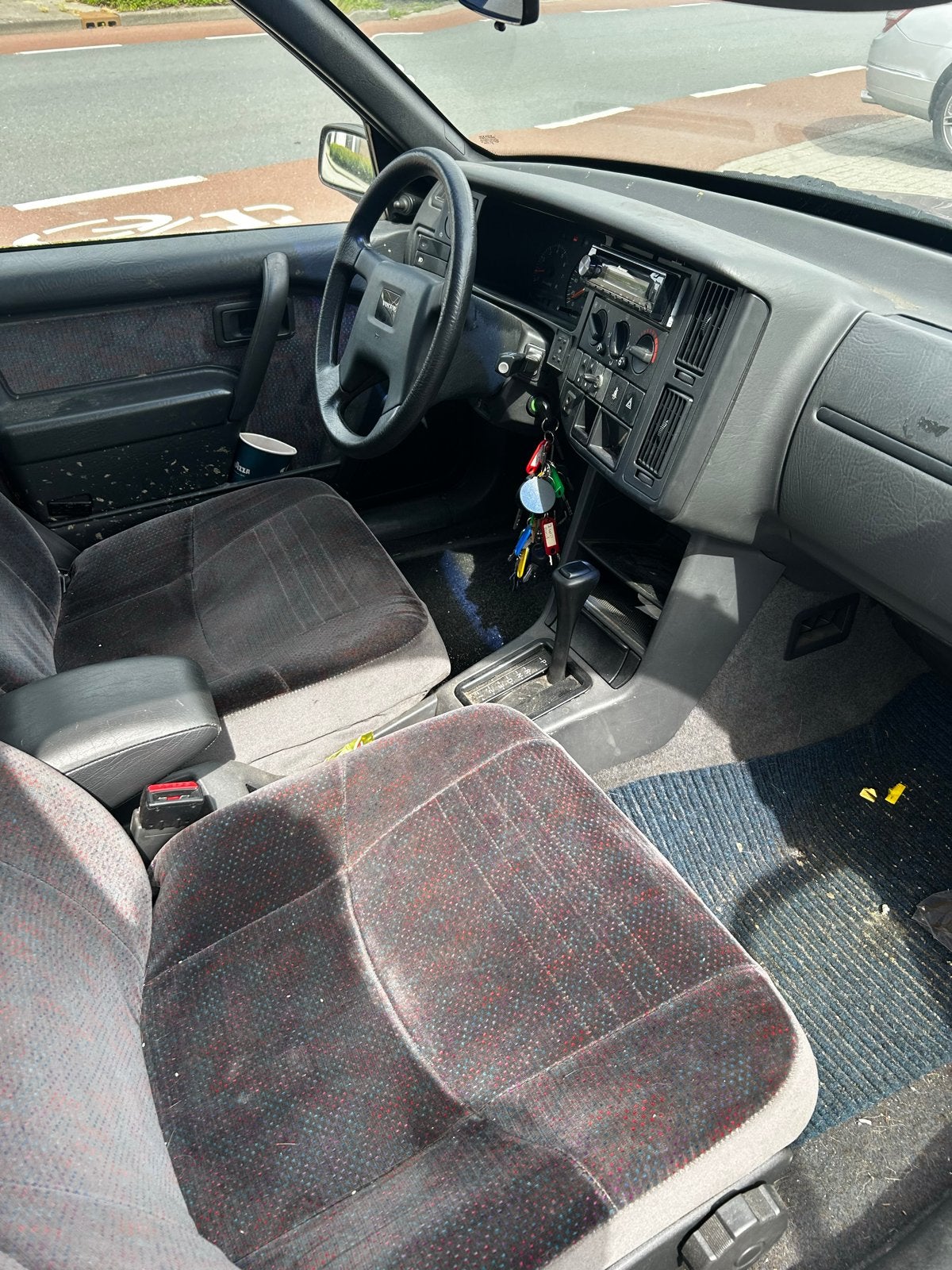 Volvo 440 2.0 I AUT 1997 Rood, 1998 cc, 40 €/maand, 4 cilinders, Origineel Nederlands
