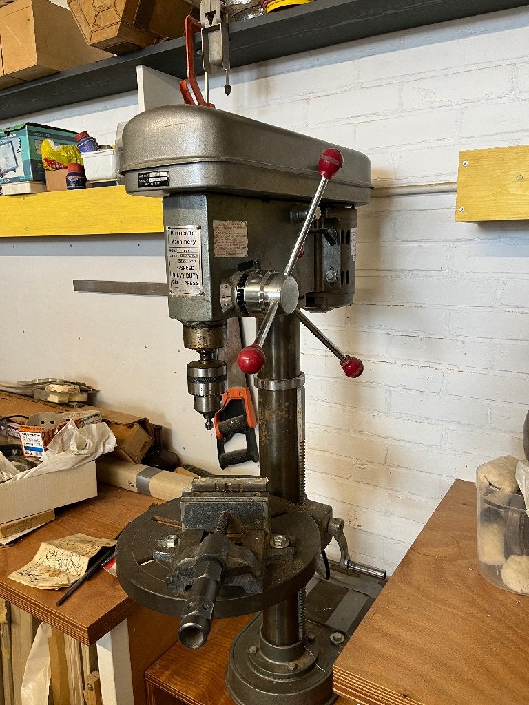 Kolomboormachine, Ophalen, Gebruikt, Kolomboormachine