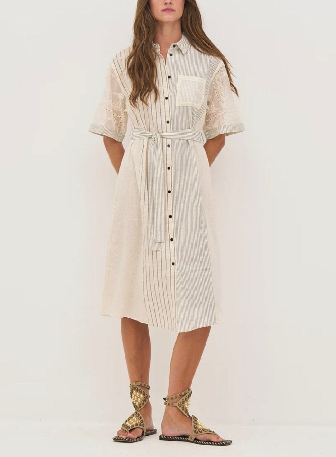 Nieuwe jurk Denia van Nu Denmark, Verzenden, Wit, Maat 46/48 (XL) of groter, Nieuw