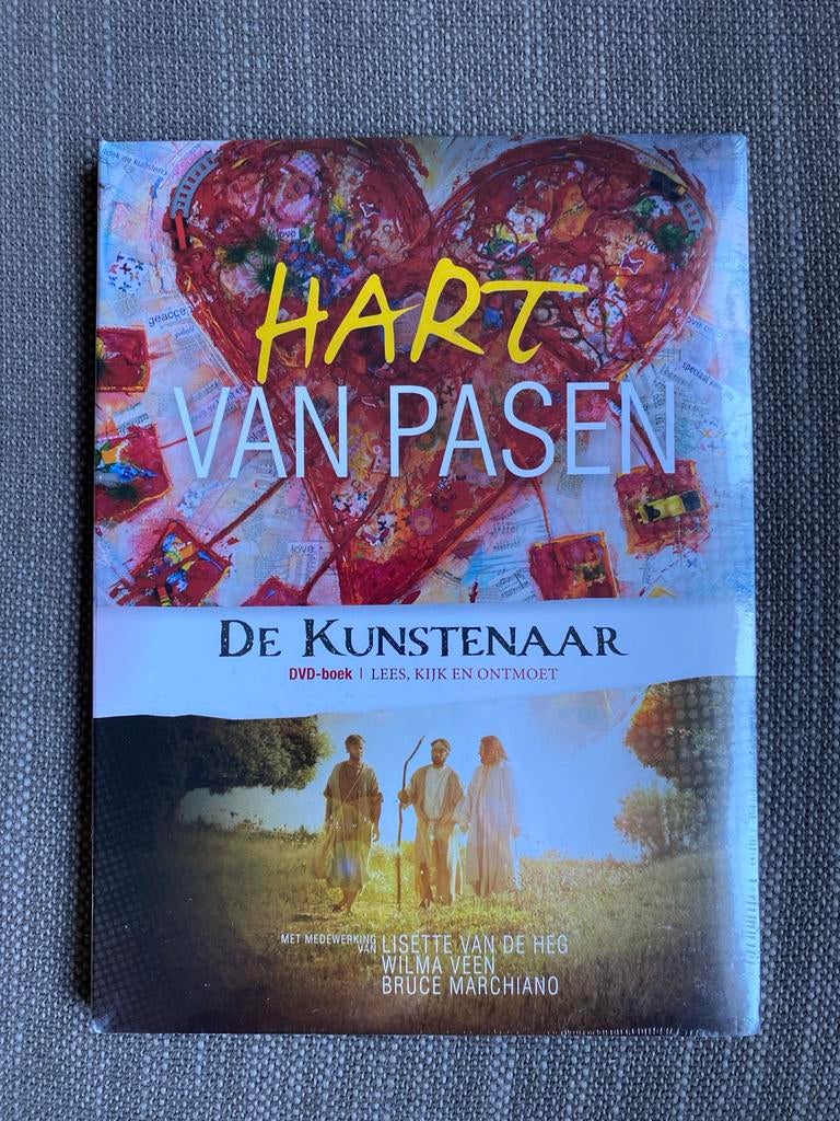 Hart van Pasen: De Kunstenaar dvd/boek nieuw!!, Cd's en Dvd's, Vanaf 12 jaar, Ophalen of Verzenden, Nieuw in verpakking