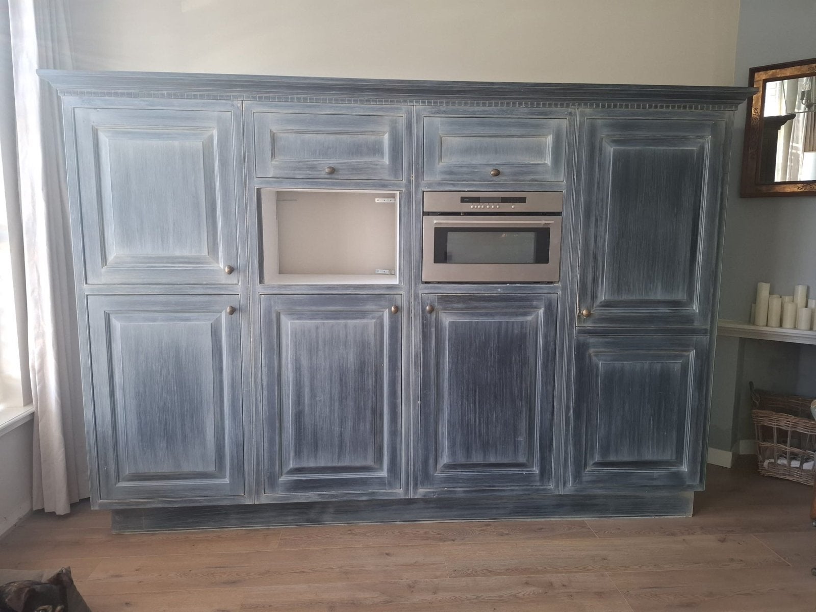 Robuuste Keuken met Miele Apparatuur (10 jaar oud), Ophalen, Gebruikt, Overige materialen, Hoekkeuken