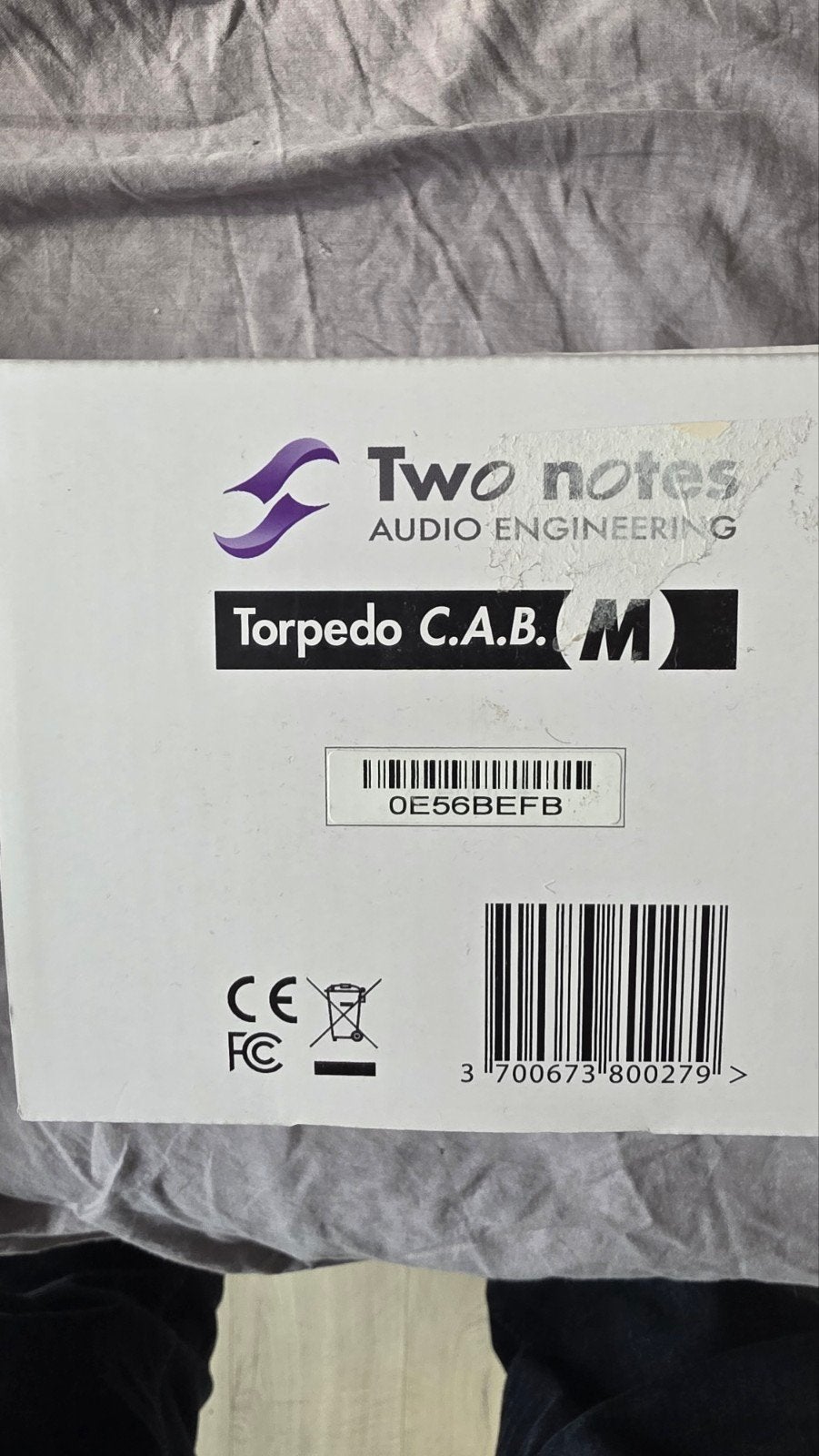 Two notes Torpedo C.A.B. M gitaar simulator, Muziek en Instrumenten, Ophalen of Verzenden, Zo goed als nieuw, Overige typen