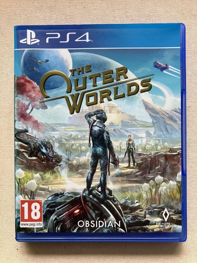 The Outer Worlds PS4, Vanaf 18 jaar, 1 speler, Ophalen of Verzenden, Zo goed als nieuw