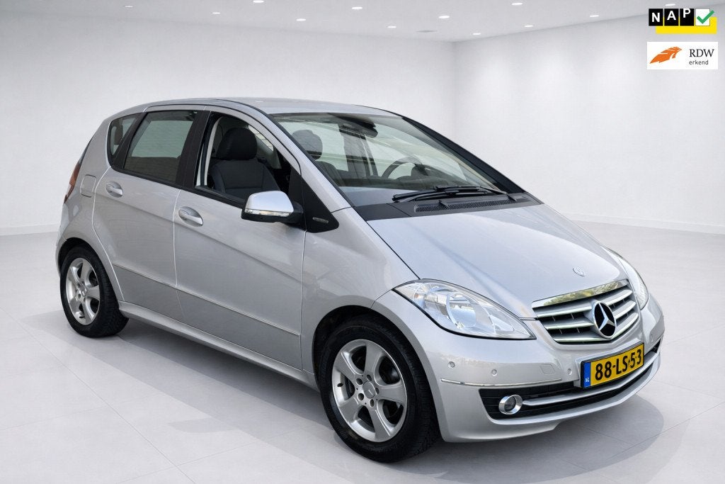 Mercedes-Benz A-klasse 180 Business Class Elegance automaat,, Auto's, Stof, Gebruikt, Zwart, 4 cilinders