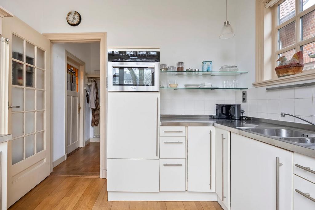 Complete keuken inclusief apparatuur (Miele) 237x200x97, Huis en Inrichting, Keuken | Complete keukens, Ophalen, Gebruikt, Wit