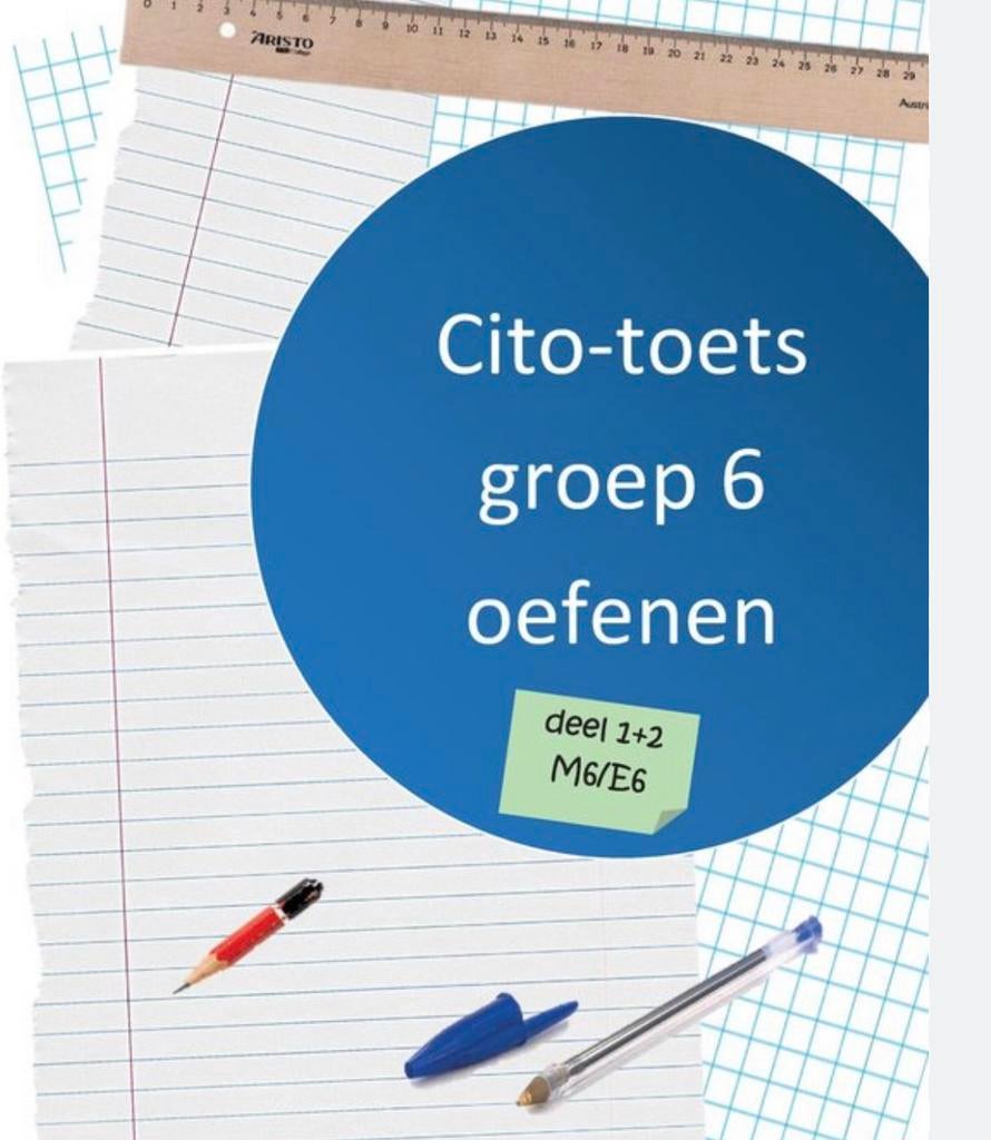 Oefenmateriaal voor de eindtoets cito, Ophalen of Verzenden, Alpha, Nieuw