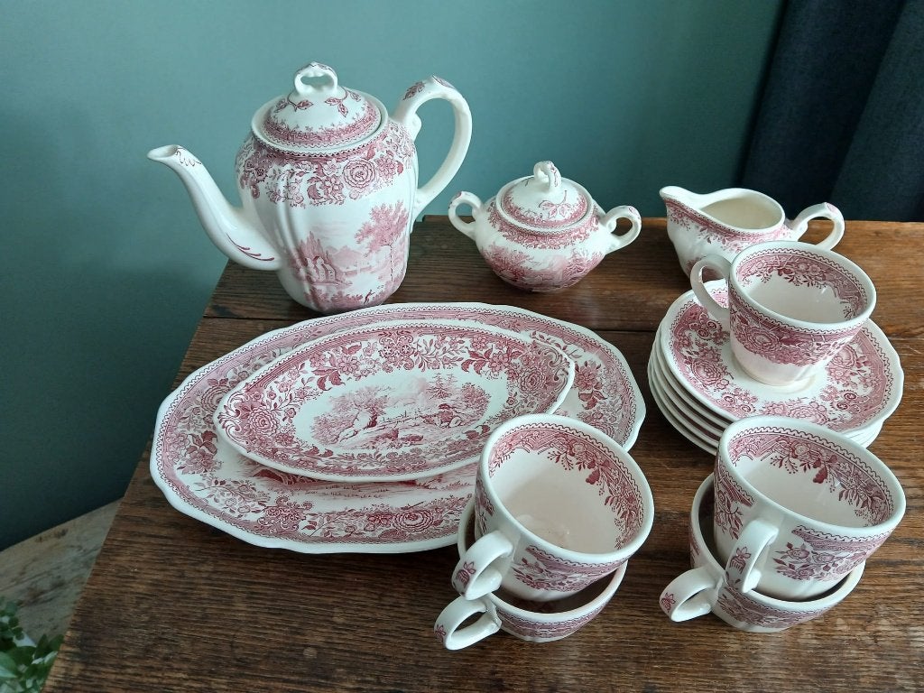 Villeroy & Boch Burgenland - Rood servies, Ophalen of Verzenden