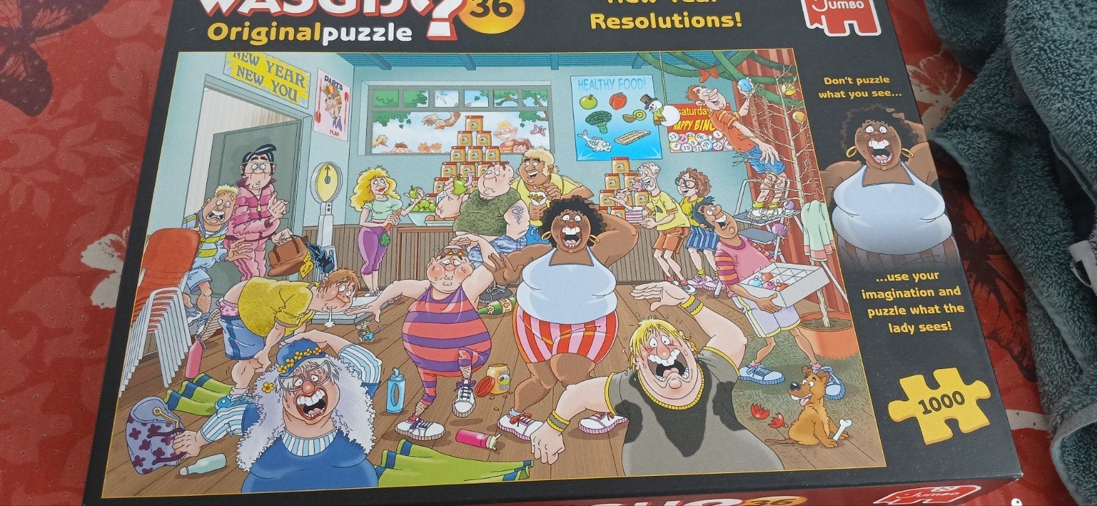 Wasgij Original 36: New Year, New Resolutions! 1000 stukjes, Ophalen of Verzenden