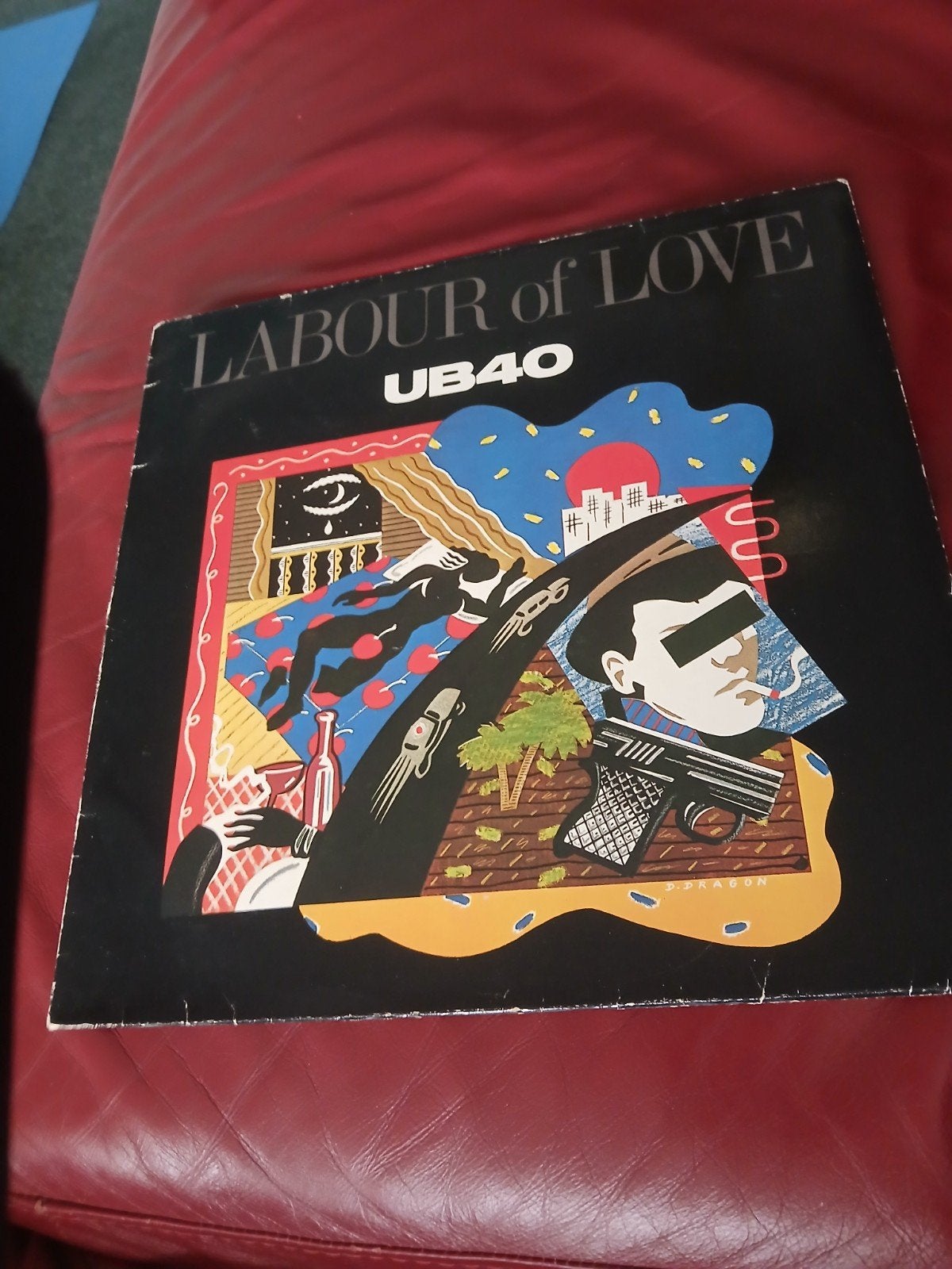 UB40 - Labour of Love LP (1983) - Reggae Pop Vinyl, LP, Gebruikt, Pop, Ophalen of Verzenden