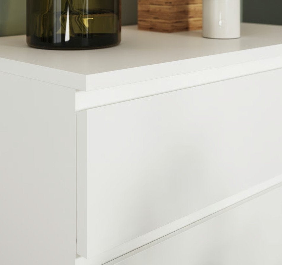 Ikea Malm ladekast 4 lades, wit, 80x100 <NIEUW in doos>, Huis en Inrichting, Ophalen, 100 tot 150 cm, Nieuw, 50 tot 100 cm