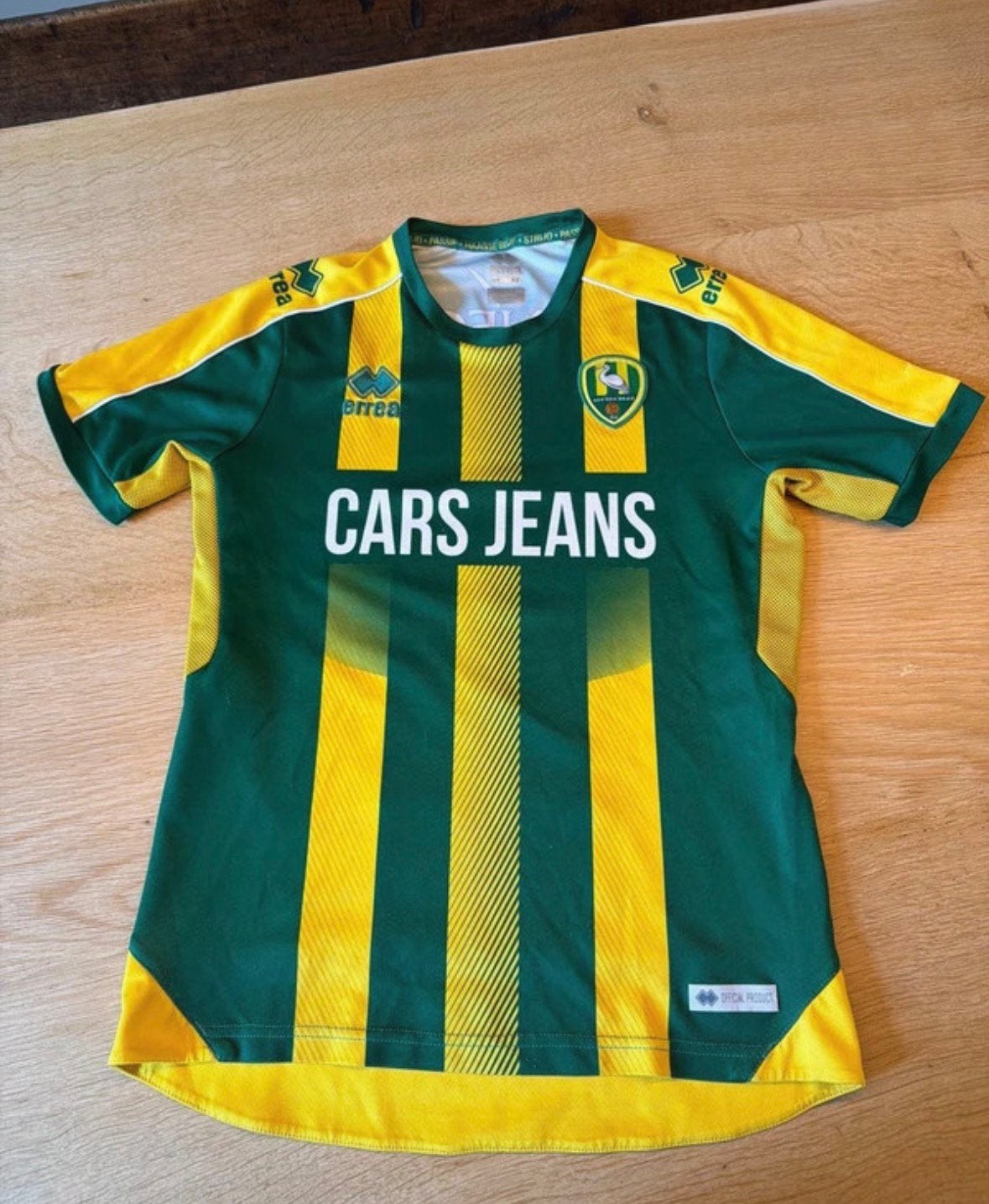 ADO Den Haag Errea shirt 20/21 maat XS, Maat XS of kleiner, Ophalen of Verzenden, Zo goed als nieuw, Shirt