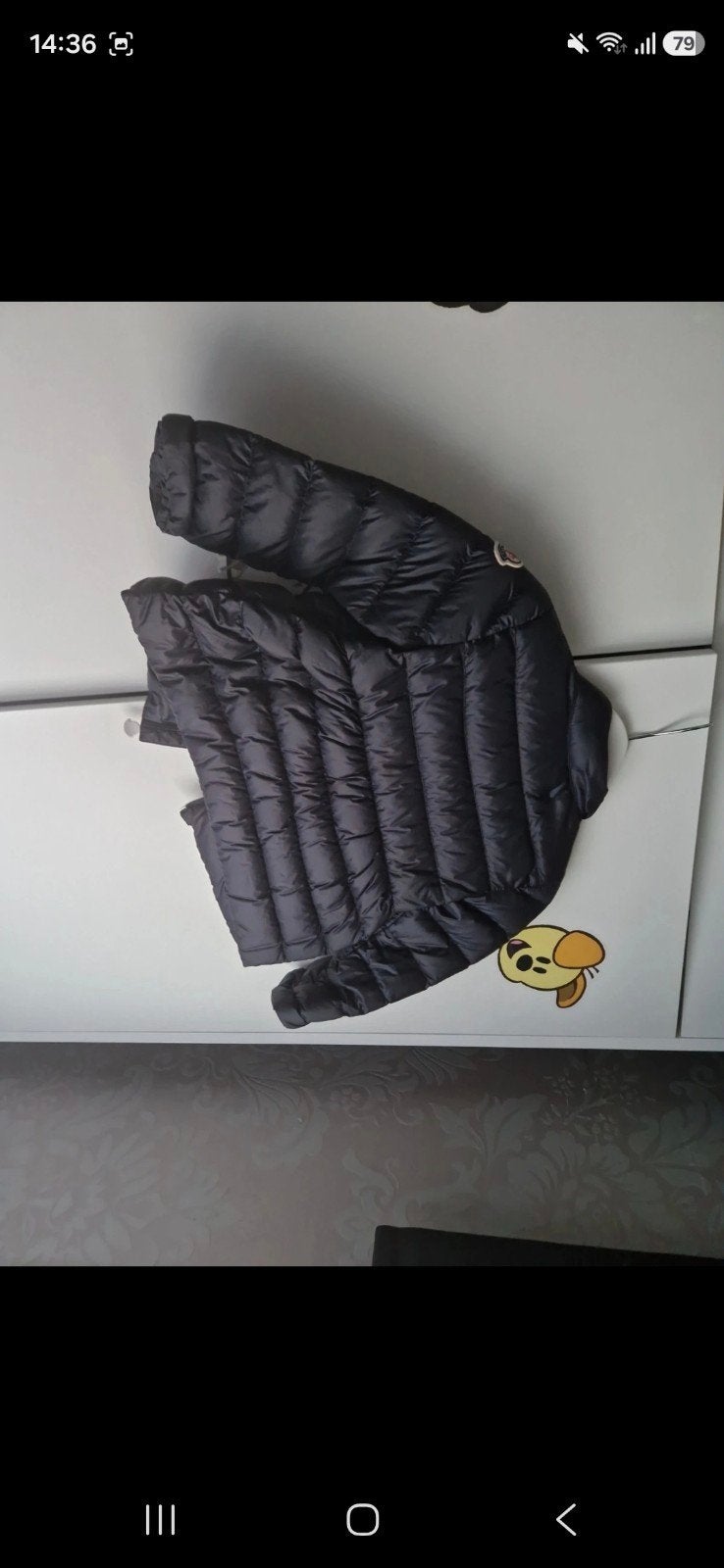 Moncler zomerjasje 18/24 maanden - Zo goed als nieuw, Moncler, Jongetje of Meisje, Ophalen of Verzenden, Zo goed als nieuw