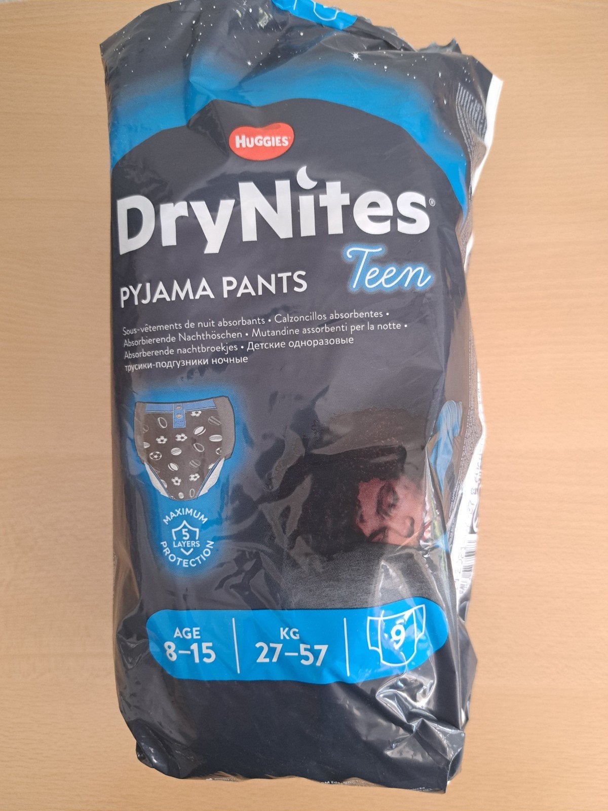 DryNites Pyjama Pants Teen voor 8-15 jaar / 27-57 kg, Ophalen