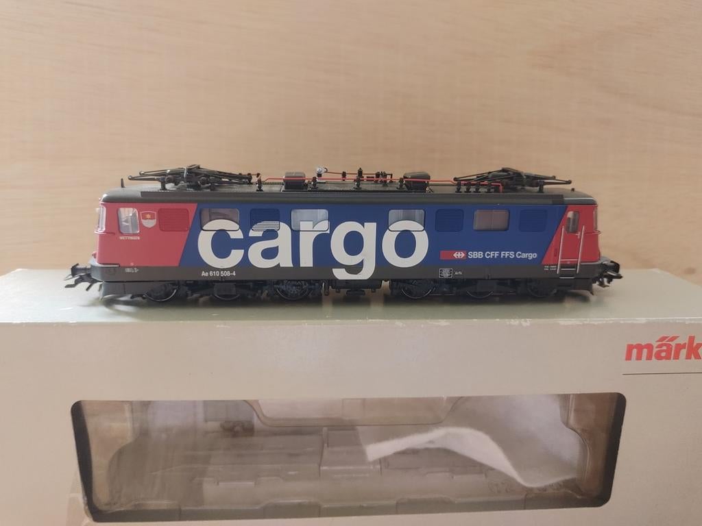 Marklin Ae 610 uit set 29484 SBB Cargo (37360), Wisselstroom, Locomotief, Ophalen of Verzenden, Zo goed als nieuw