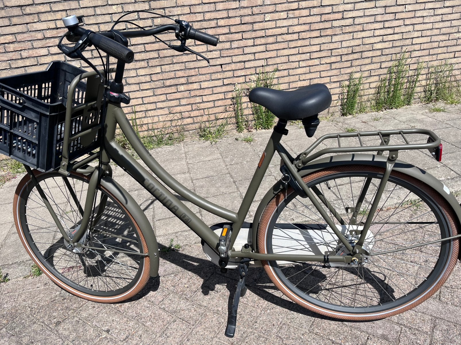 Cortina u4 28 inch damesfiets, Ophalen, Versnellingen, 56 cm of meer, Zo goed als nieuw