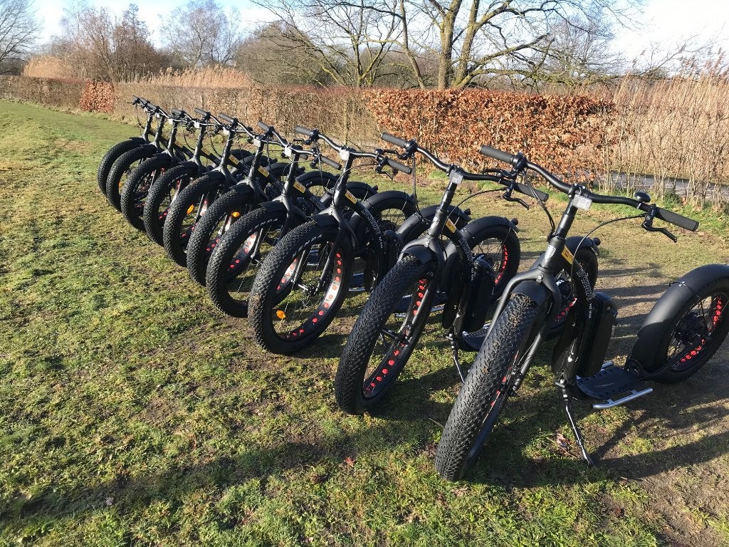 FatMax E-Kickbike: Legale elektrische step met kenteken, Fietsen en Brommers, Ophalen, Gebruikt, Kickbike, FatMax