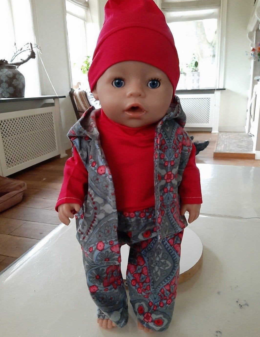 4 delig set baby born pop 43cm, Ophalen of Verzenden, Nieuw, Babypop