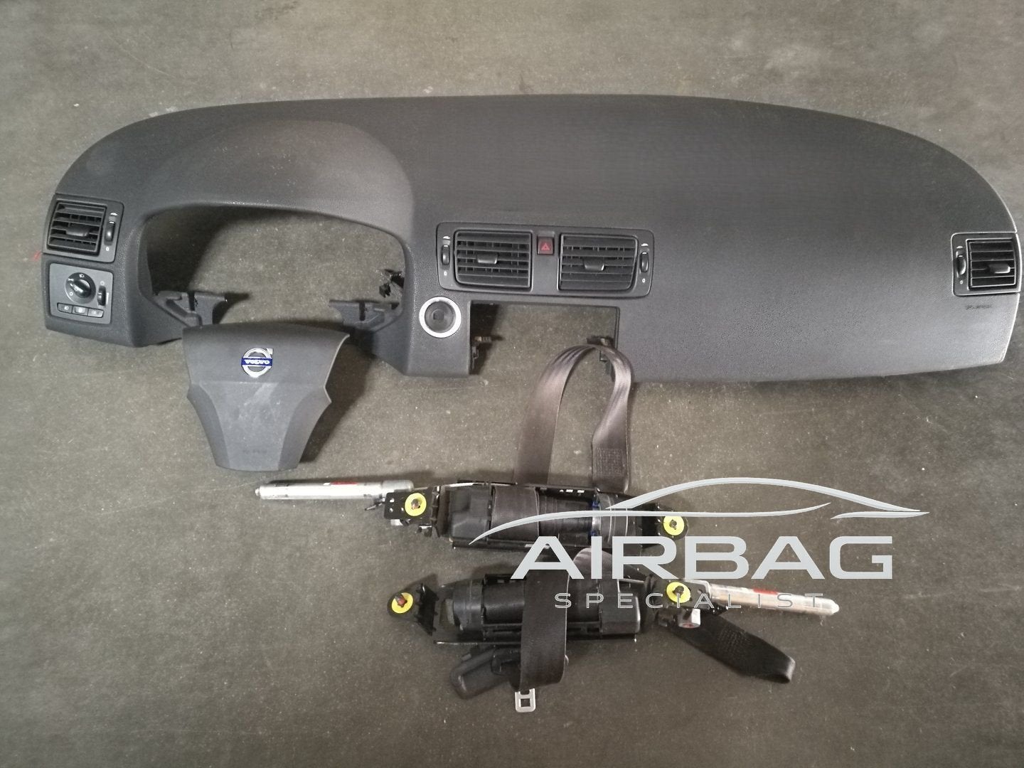 Airbag set Volvo S40,V50,C30 model 2004-2012, Gebruikt, -, -, Ophalen of Verzenden