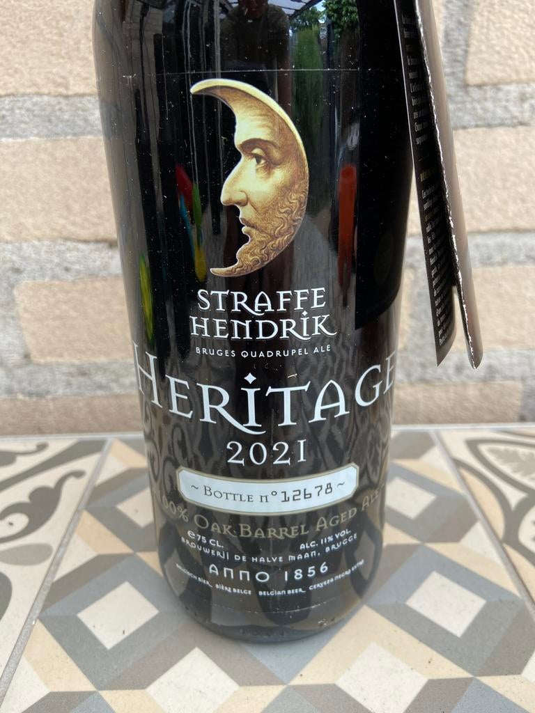 Straffe Hendrik Heritage 2021-2022-2023, Ophalen of Verzenden, Zo goed als nieuw, Flesje(s), Overige merken