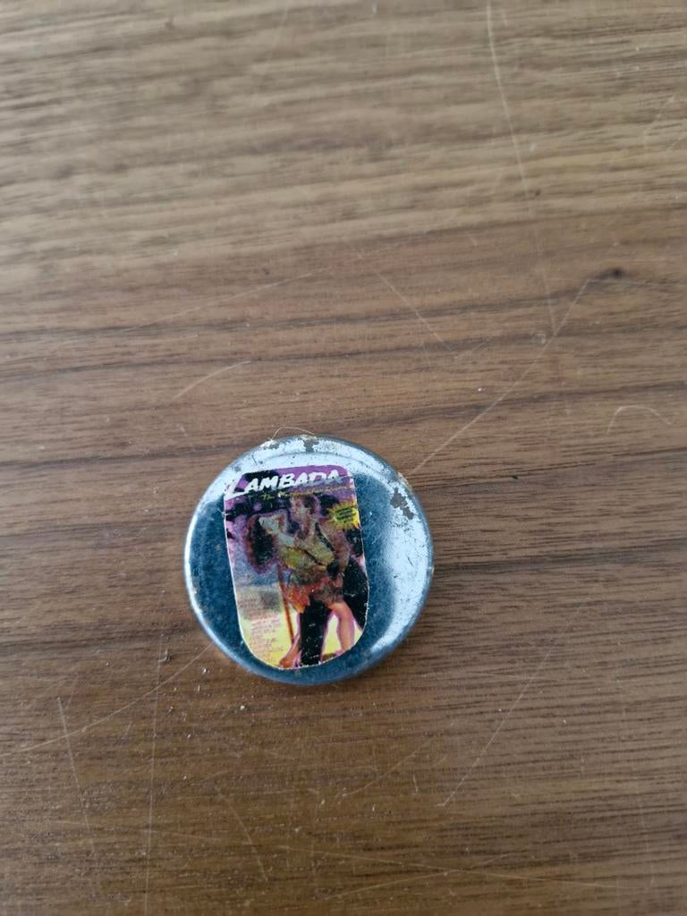 363 Lambada Film Button, Ophalen of Verzenden, Overige onderwerpen