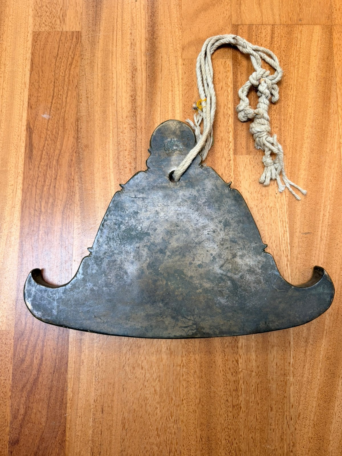 Large Antique Burmese Ritual Spinning Gong 1880, Ophalen of Verzenden, Zo goed als nieuw, Melodische percussie